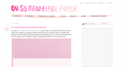 Desktop Screenshot of ohsobeautifulpaper.com